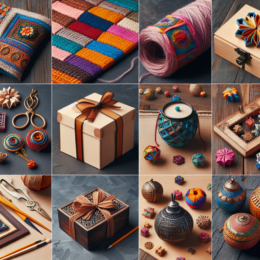 Pomysły na prezent handmade